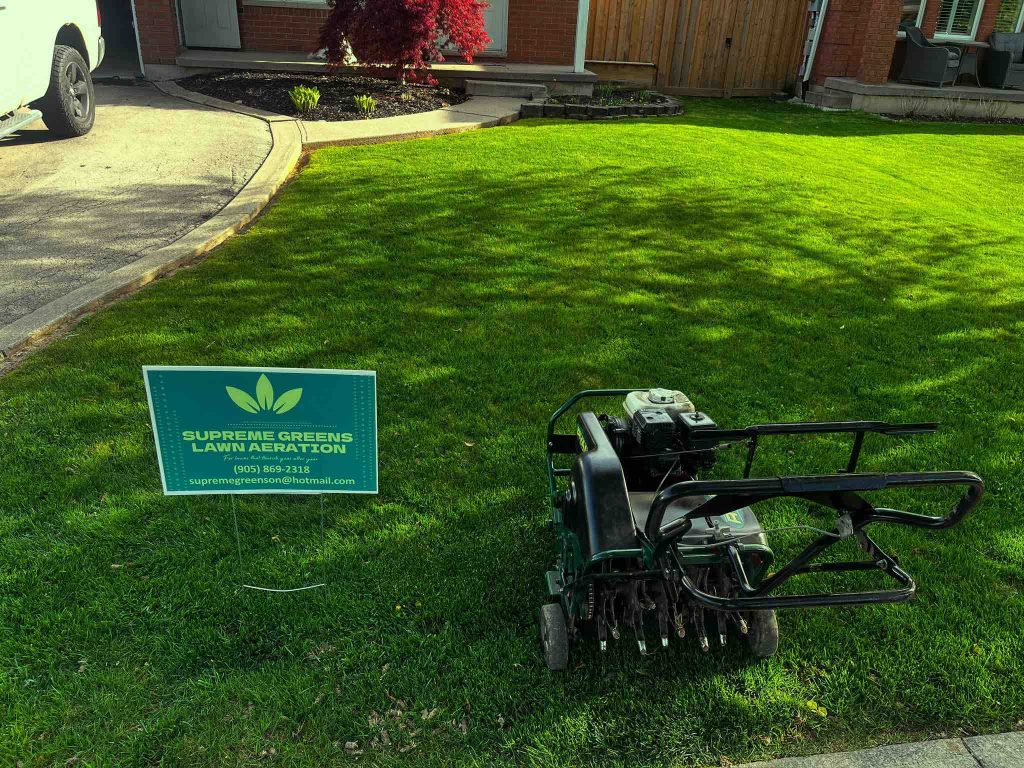 Lawn aeration experts serving Stoney Creek area 
